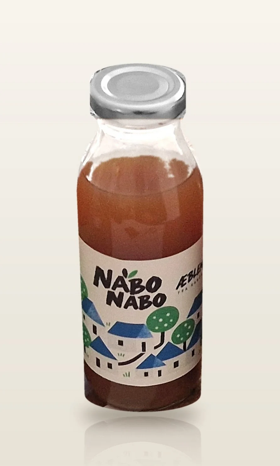 En flaske Nabo Nabo Æblemost, 33 cl